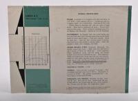 AURELIA GT 2500: A rare 1953 Lanica Aurelia Gran Turismo 2500 sales brochure, 2 page fold out, English text - 5