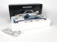 BMW: A 1:18 scale BMW 3.5 CSL by Minichamps. Norisring DRM 1975