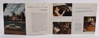 LANCIA AURELIA: A c1950s original Lancia Aurelia sales brochure, four pages, English text, coloured print - 2