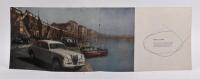 LANCIA AURELIA: A c1950s original Lancia Aurelia sales brochure, four pages, English text, coloured print - 3