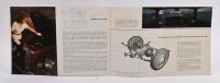 LANCIA AURELIA: A c1950s original Lancia Aurelia sales brochure, four pages, English text, coloured print - 4