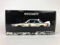 BMW: A 1:18 scale BMW 3.5 CSL by Minichamps. Norisring DRM 1975 - 4