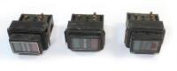 AMV8: Three AMV8 push switches. One heated window. One interior. One head lamp wiper