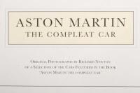 ASTON MARTIN: A Limited Edition 1994 PALAWAN PRESS poster featuring a selection of cars from the book 'ASTON MARTIN THE COMPLEAT CAR', numbered '0168' - 4