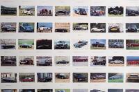 ASTON MARTIN: A Limited Edition 1994 PALAWAN PRESS poster featuring a selection of cars from the book 'ASTON MARTIN THE COMPLEAT CAR', numbered '0168' - 7