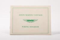 VANTAGE: An original 'ASTON MARTIN VANTAGE - WIRING DIAGRAM' (TP5071-I-0786-500) booklet