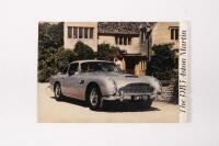 DB5: A 1964 double page Aston Martin DB5 sales brochure detailing the DB5 Saloon and Convertible.