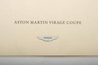 VIRAGE: An ASTON MARTIN VIRAGE COUPE laminated poster - 2