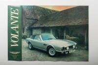 ASTON MARTIN: Four laminated 1980 Aston Martin Lagonda Limited posters. LAGONDA, V8 SALOON, VANTAGE, VOLANTE posters - 2