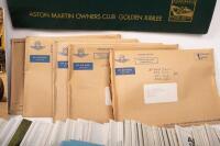 A.M.O.C: A collection of Aston Martin Owners Club Registers & 'THE MEMBERS OF THE ASTON MARTIN OWNERS CLUB' booklets. Year range of 1967 to 1995 - 7