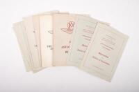 A.M.O.C: A collection of Aston Martin Owners Club Registers & 'THE MEMBERS OF THE ASTON MARTIN OWNERS CLUB' booklets. Year range of 1967 to 1995 - 8