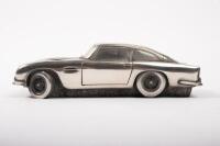 DB5: A fine pewter model of a Aston Martin DB5, by Compulsion Gallery Bromley England. Approx 22.5cm long. - 3