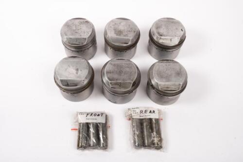 DB5/DB6: A set of six used Aston Martin DB5 or DB6 pistons with matched set of used AE Heplex pins.