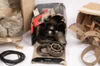DB2: A collection of Aston Martin DB2 parts including a new set of cylinder liners and a set of front hub parts - 3