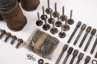 DB2: A collection of parts related to Aston Martin DB2. Including engine parts such as&nbsp;used Liners & Pistons, Head Bolts, Nuts, Sump Bolts, used valves, guides and springs and others. - 3