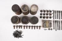 DB2: A collection of parts related to Aston Martin DB2. Including engine parts such as&nbsp;used Liners & Pistons, Head Bolts, Nuts, Sump Bolts, used valves, guides and springs and others. - 5
