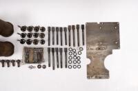 DB2: A collection of parts related to Aston Martin DB2. Including engine parts such as&nbsp;used Liners & Pistons, Head Bolts, Nuts, Sump Bolts, used valves, guides and springs and others. - 6