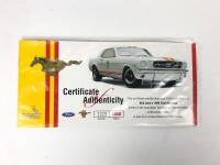 FORD: A 1:18 scale Bob Jane 1965 Ford Mustang by Classic Carlectables. L.E 1229/1850 - 7