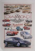 ASTON MARTIN: An&nbsp;Aston Martin 'Diamond Owners Club' poster, 63.5cm high, 45cm wide