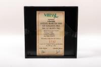 DB4: A limited edition (1732/2500) 1:43&nbsp;scale Vitesse Aston Martin DB4 GT Zagato 1961 Le Mans, in original case, with COA stuck to base&nbsp; - 2