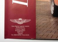 LAGONDA: An&nbsp;Aston Martin 'Lagonda' poster, 68.5cm high, 98.5cm&nbsp;wide - 2