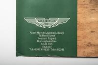 VOLANTE: An&nbsp;Aston Martin 'Volante' poster, 68.5cm high, 98.5cm&nbsp;wide - 2