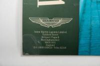ASTON MARTIN: Four laminated 1980 Aston Martin Lagonda Limited posters. LAGONDA, V8 SALOON, VANTAGE, VOLANTE posters - 9
