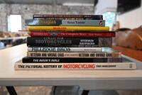 Books: A collection of books and other literature relating to motorcycles [Location: Sydney]