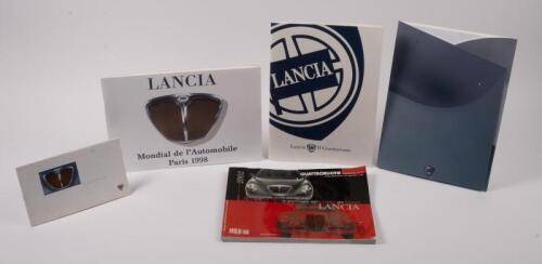 LANCIA: A group of assorted Lancia promotional material