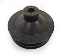 PULLEY: One pulley. 2 groove steel. Various models