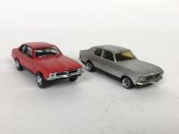 TORANA: Two 1:43 scale Holden Torana models. Dinkum Classics and Trax - 2