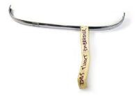DB5: Rear number plate lamp cover trim - 2