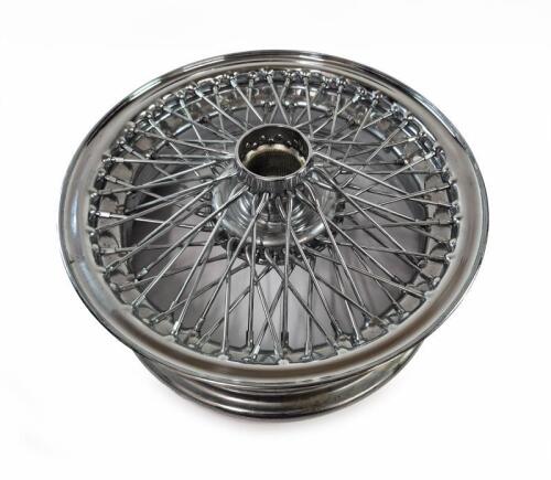 WIRE WHEEL: A NOS 16 inch Chrome Wire Wheel