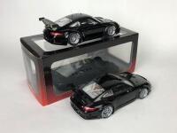 PORSCHE: Two Autoart Porsche 911 GT3 RSR scale models - 2