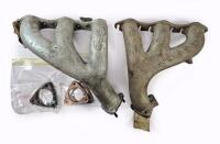 DB4/5/6/S: Exhaust manifolds. Including two exhaust gaskets and flanged gaskets