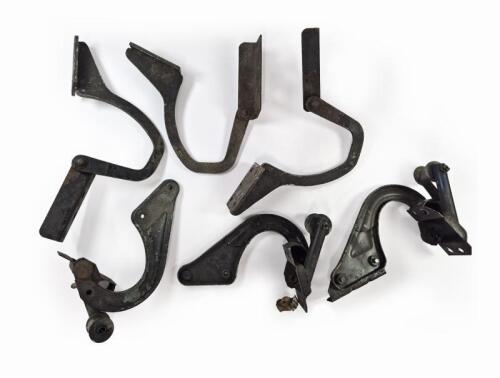 DBS: Boot and bonnet hinges for DBS cars. Three bonnet hinges and Three boot hinges