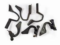 DBS: Boot and bonnet hinges for DBS cars. Three bonnet hinges and Three boot hinges