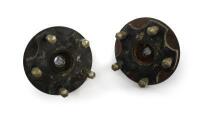 DBSV8/AMV8: One pair of rear hub assemblies with wheel nuts