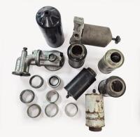 OIL FILTER: Oil filter housings and brake canisters and caps