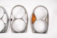 MERCEDES W109: A group of four chrome headlight surrounds thought to suit W109 series - 2
