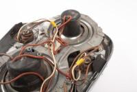 280SE: A circa 1969-70 Mercedes 280SE Bosch headlight and surround, chip in top lens & amber light and dent in chrome surround - 7