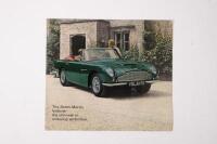 VOLANTE: An original 1960's Aston Martin Volante colour four page sales brochure. With 'ASTON MARTIN PRICE LIST - DB6 Saloon & Volante Convertible' - 2