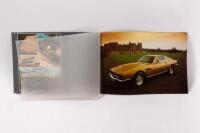 ASTON MARTIN LAGONDA: An original 1979 Aston Martin sales brochure. Colour model photographs for V8 SALOON, V8 VANTAGE, V8 VOLANTE - 2
