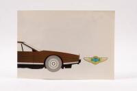 LAGONDA: An original 1975 Aston Martin Lagonda sales brochure