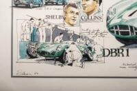 ASTON MARTIN LAGONDA: An original 1963 Aston Martin Lagonda sales brochure with model details and specifications - 2