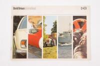 DAVID BROWN: A 1968 'David Brown International' company profile booklet