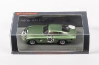 DP214: A diecast&nbsp;1:43&nbsp;scale&nbsp;Aston Martin DP214 winner Coppa Inter-Europa Monza 1963, in original box by&nbsp;Spark