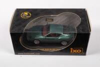 DB7: A&nbsp;diecast&nbsp;1:43&nbsp;scale IXO model Aston Martin DB7&nbsp;Zagato British racing green, in original box