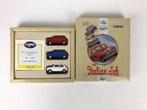 Corgi The Italian Job ミニカーセット CORGI: 'The Italian Job' boxed set by Corgi. L.E 3824/6000