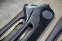 DB7: A pair of circa late 1990s DB7 model black leather door trims - 5